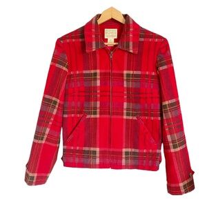 Vintage Limited Chinos American Classic Corduroy Plaid Twill Cotton Jacket sz S